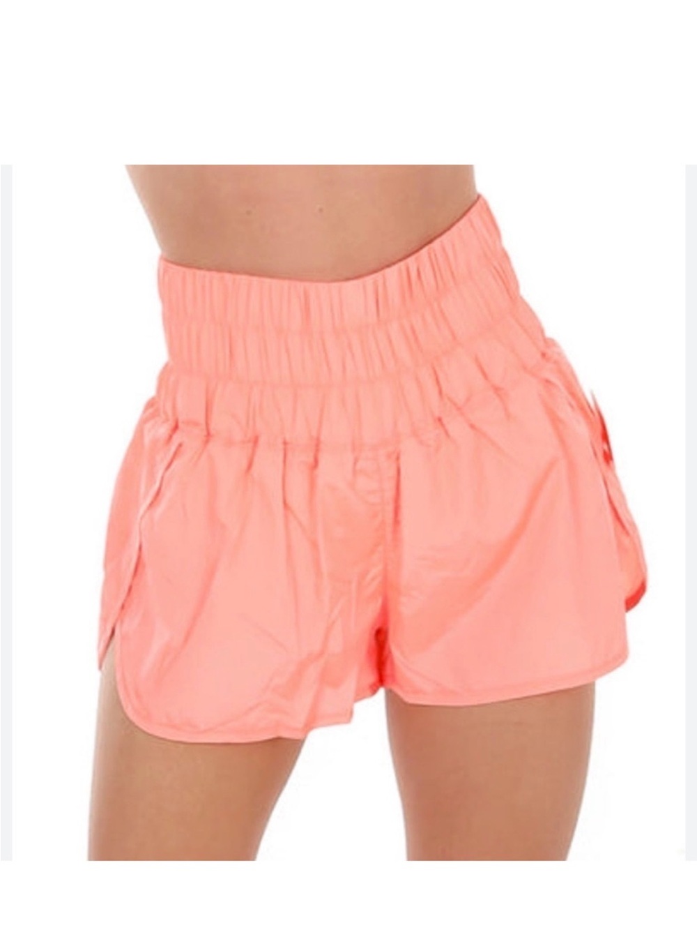 Free People Way Home shorts in Papaya